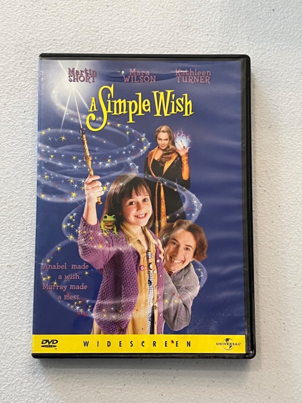 A Simple Wish 1997 DVD Widescreen Martin Short Mara Wilson Fantasy Pre-Owned